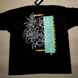 California Floral Shirt Print XL